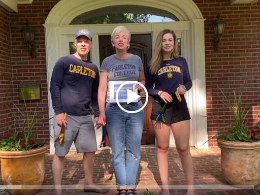 Sherrick family records a video