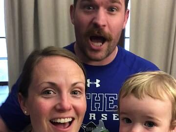 Mom + dad + kid