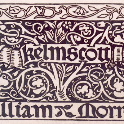 An emblem designed for Morris' Kelmscott press.