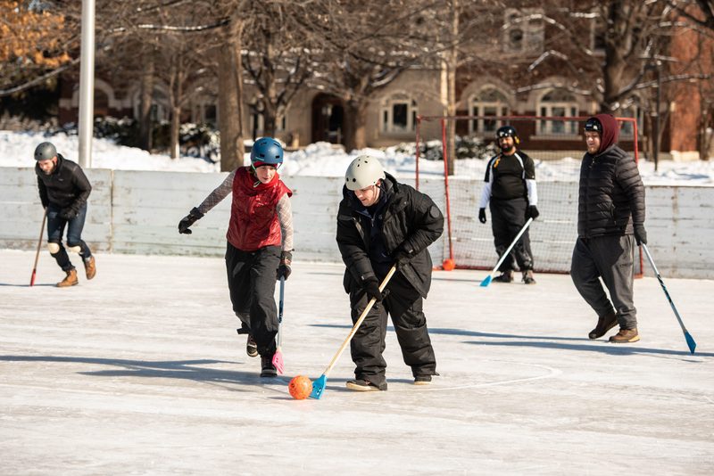Broomball adventures