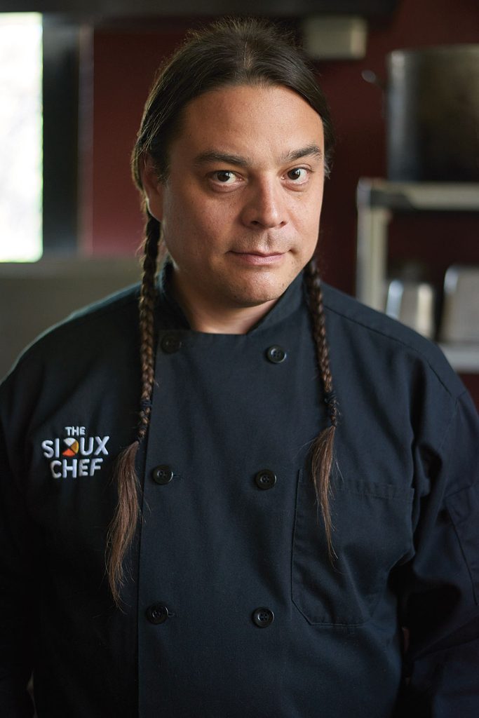 Sean Sherman, aka The Sioux Chef