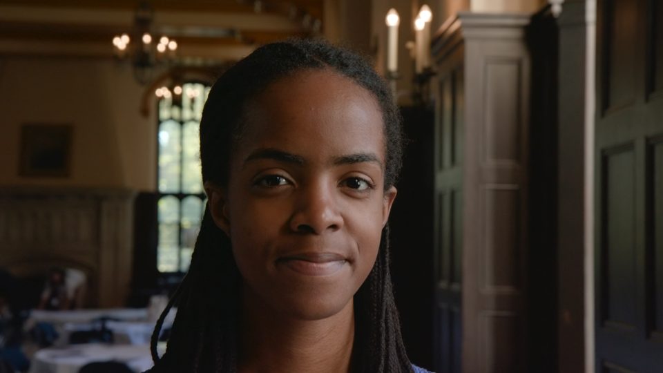 Portrait of Jessica Makori '19, a senior from Bloomington, Minn.