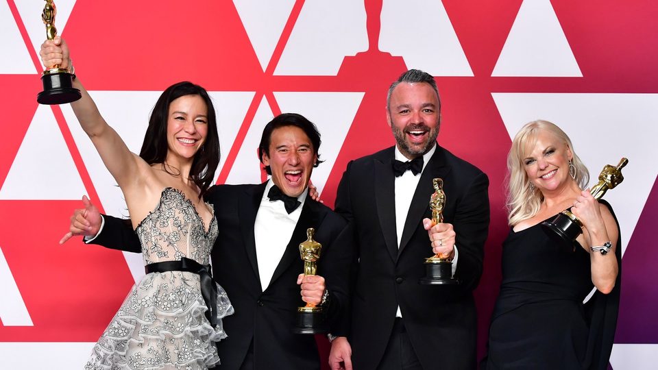 Jimmy Chin '96, second from left