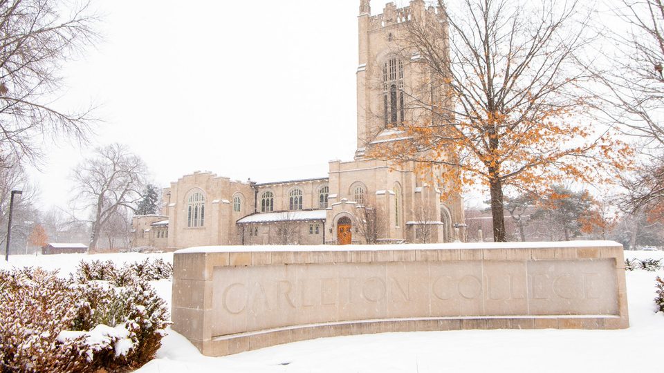 Skinner Chapel in the winter