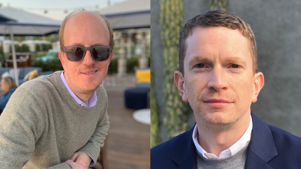 John Greene ’96 (left) and Christopher Roan ’04 (right)