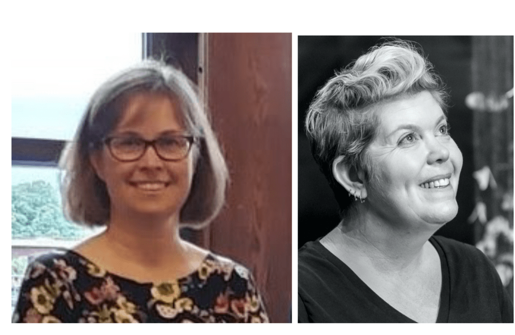 Kelly Connole and Professor Susannah Ottaway