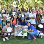 a new student week group