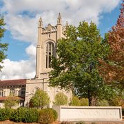 Skinner Chapel fall