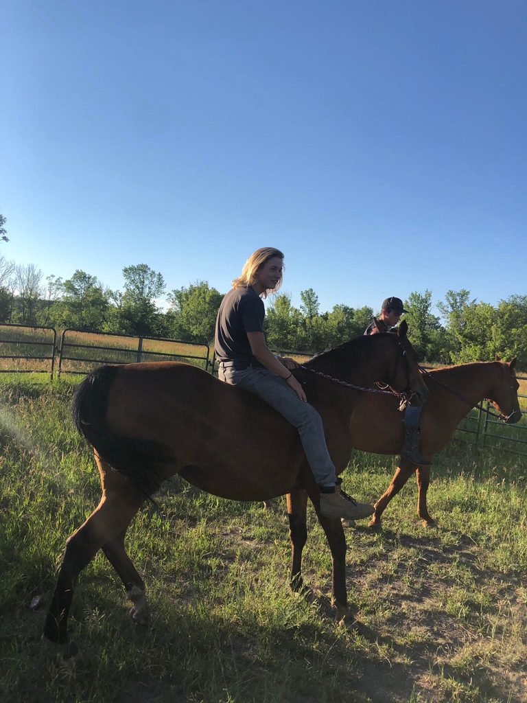 Haddock on horseback.