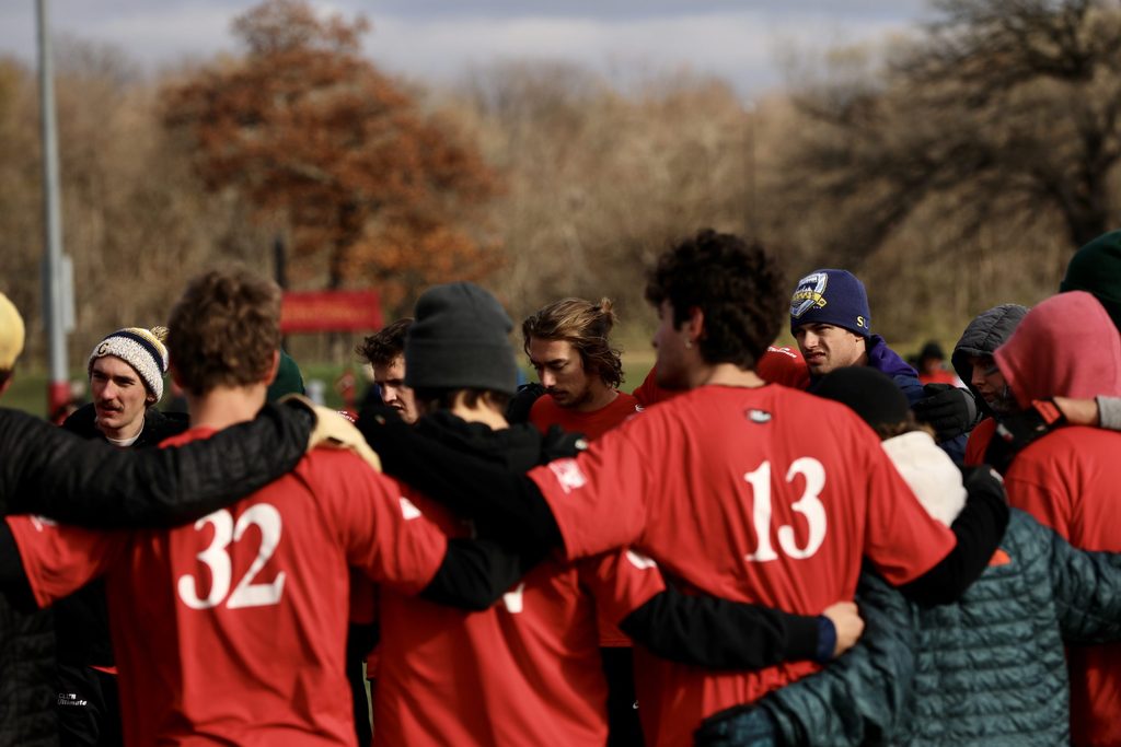 CUT team huddle