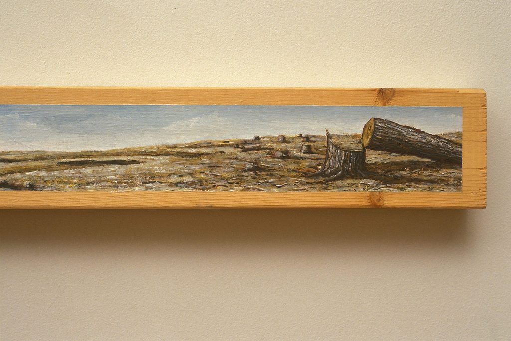 Photo of right-hand side of Lefkowitz's "Import/Export" piece