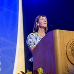 President Byerly speaks at new student welcome