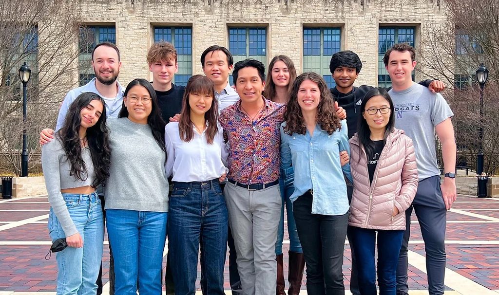 Group of students posing together.