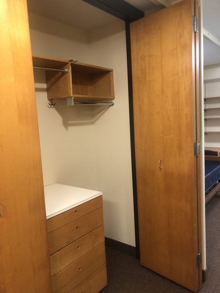 Goodhue Double North Facing Room-Closet