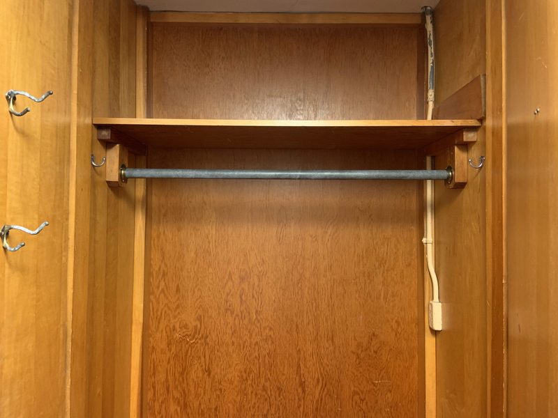 Myers Single Room-Closet Space