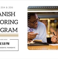 Spanish tutoring program