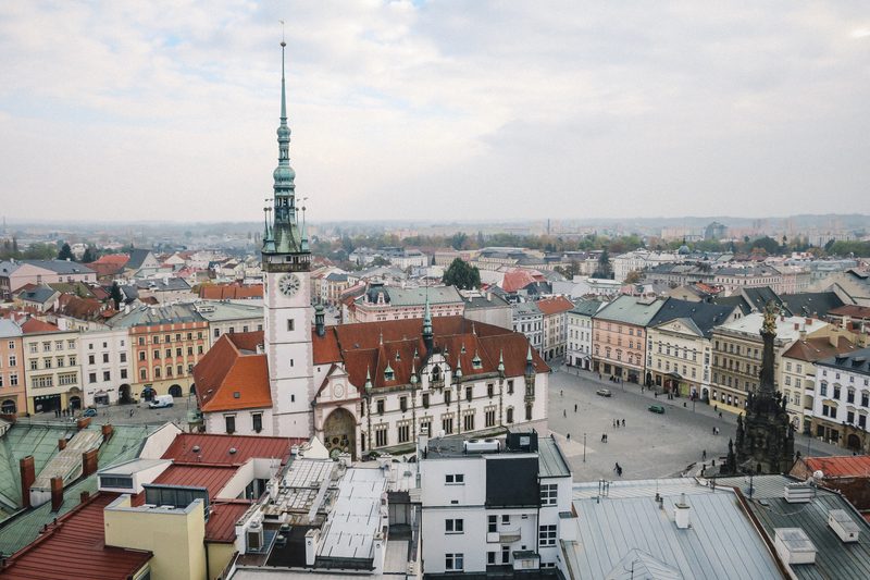 Olomouc View in the Czech Republic