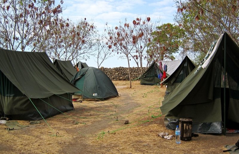 Students' camp site