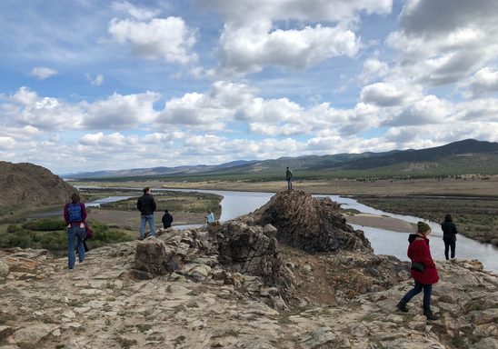 Overlooking the Selenginsk River