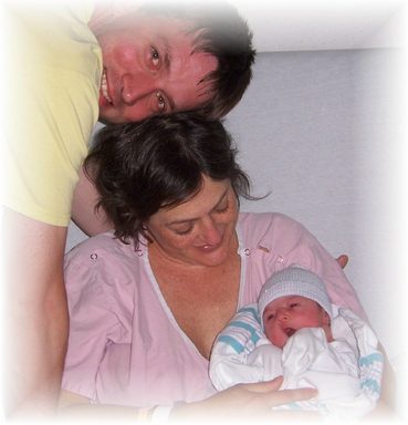 John Randolph with wife Kim and daughter Lula