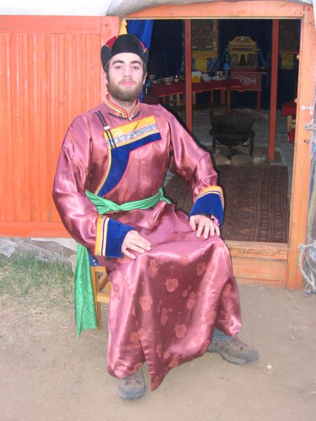 In Buryatian Dress
