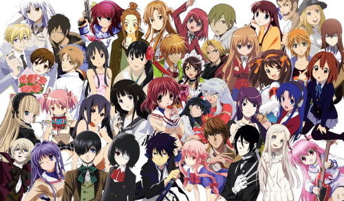 anime collage