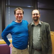 Christopher Vogel and Prof. Josiah Simon