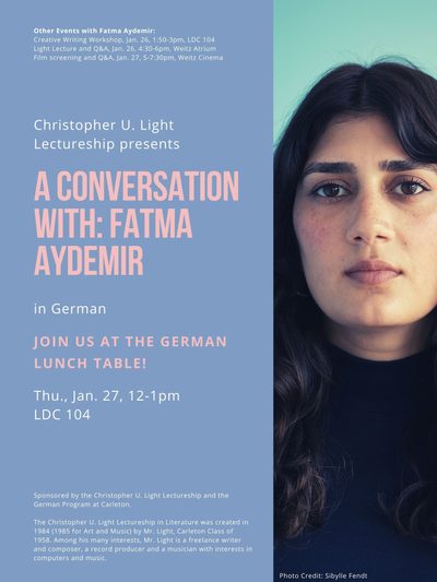 Poster for conversation