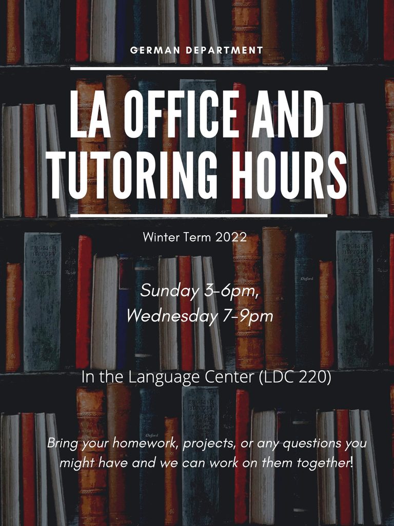 Office Hours LA Winter 2022