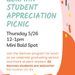 German Student Appreciation Picnic
