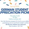 German Student Appreciation Picnic