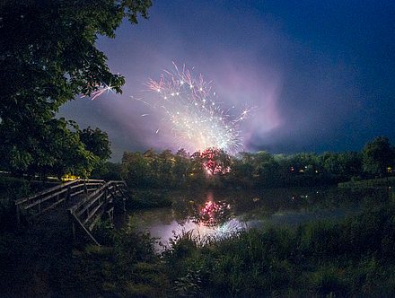 Reunion fireworks