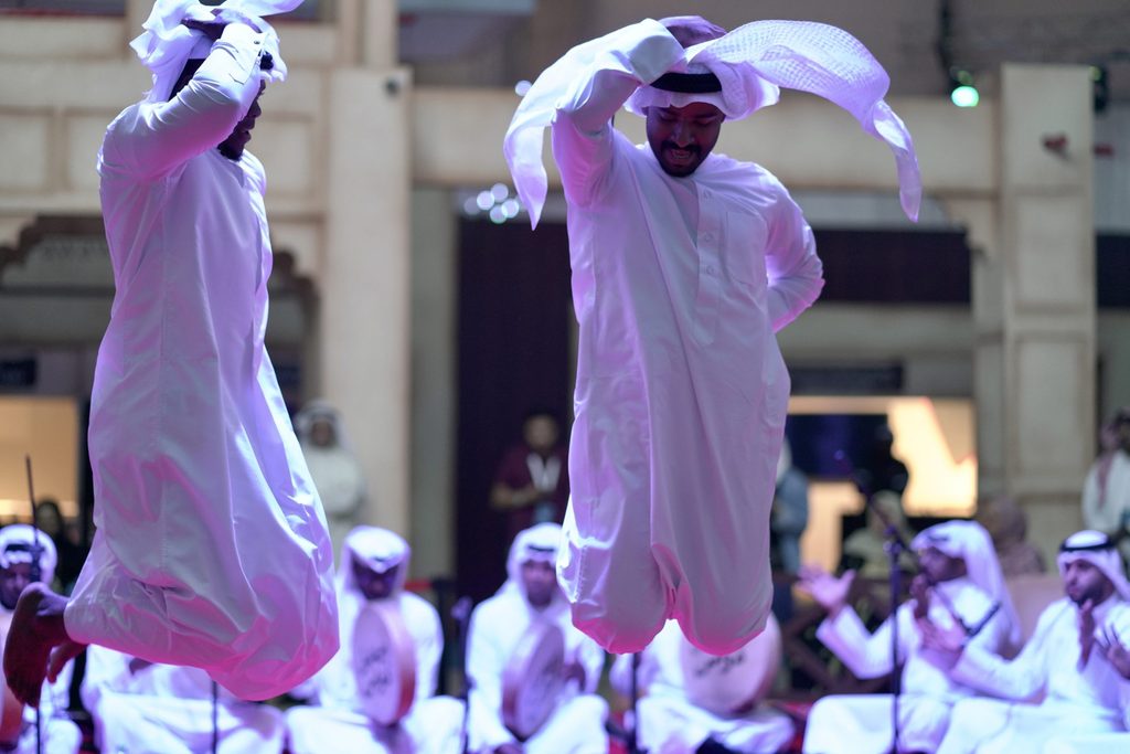 Two Black Bahraini Dancers