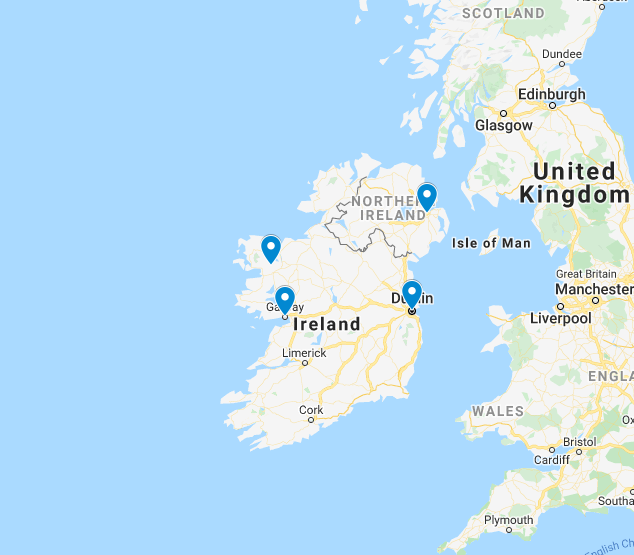 Map: Ireland