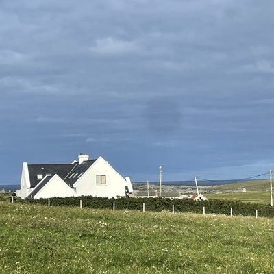 cottage in the fields