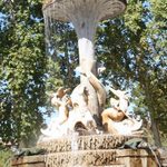 Stone Fountain in Madrid