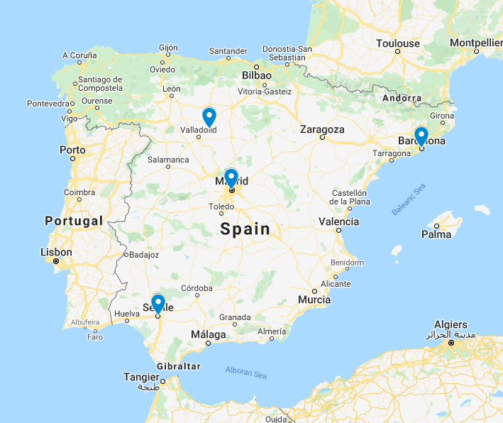 Madrid Map (half size)