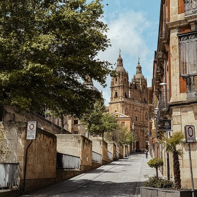 Madrid Street and Cathedral