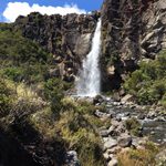 A short hike from our lodging in Tongariro - Winter 2017