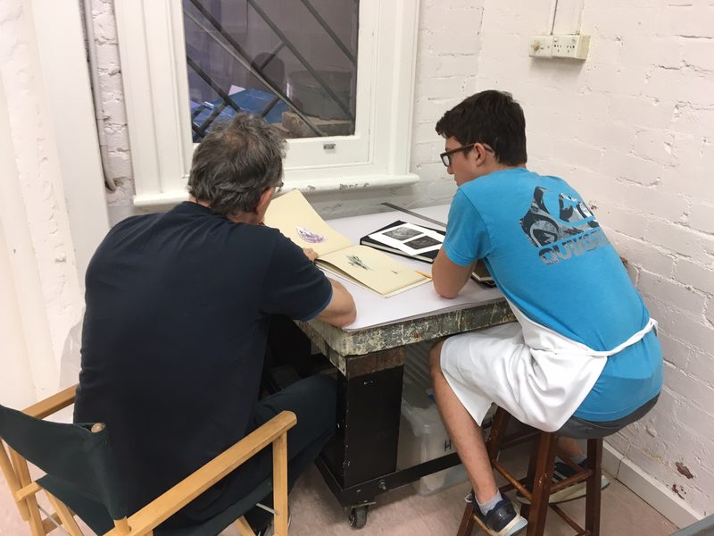 Australian artist Ron McBurnie joins the group for a week of critiques and an artist lecture - Wi17