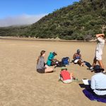 Figure drawing sessions on the beach in Wilson's Promontory - Winter 2017