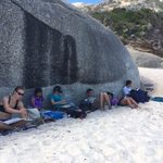 Drawing on the beach - Winter 2017