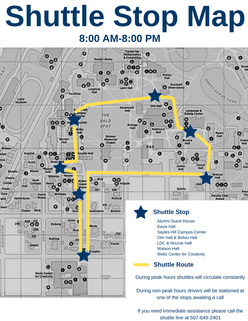 Shuttle Map