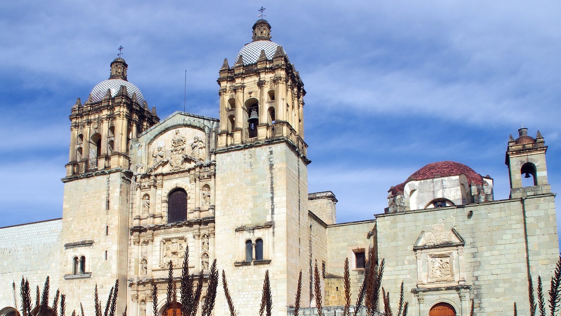 cathedral in oaxaca
