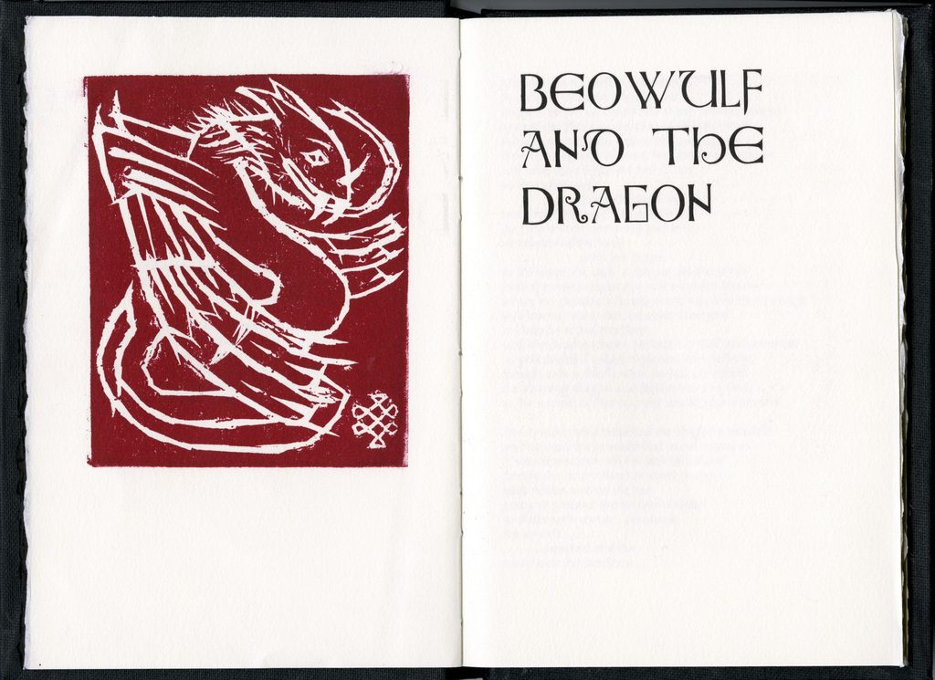 Beowulf and the Dragon. J.M. O'Brien
