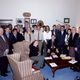 Senator Russell Feingold with Students