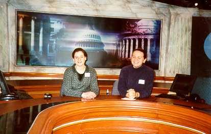 At CNN Studio