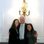 Students with Karl Rove