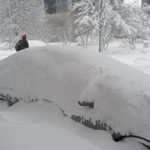 Car Buried in Snow; Politics & Public Policy in Washington, D.C.