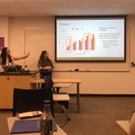 Alex Zhai and Sarah Steinke presenting at MULS